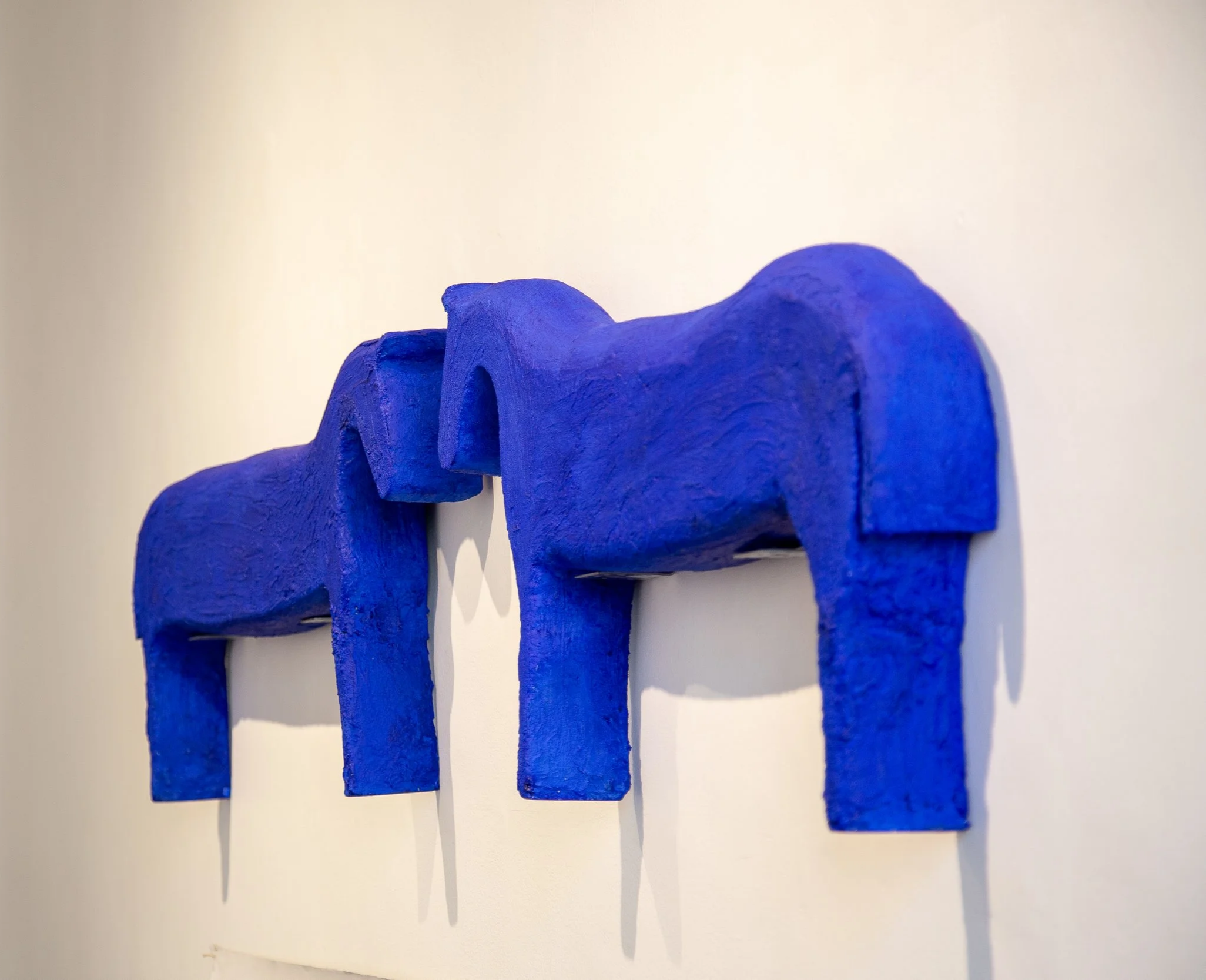 SCULPTURE TWO HORSES