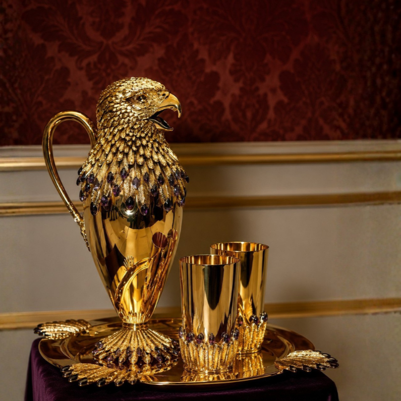 Saudi Arabia | Falcon Coffee Set, 1979 