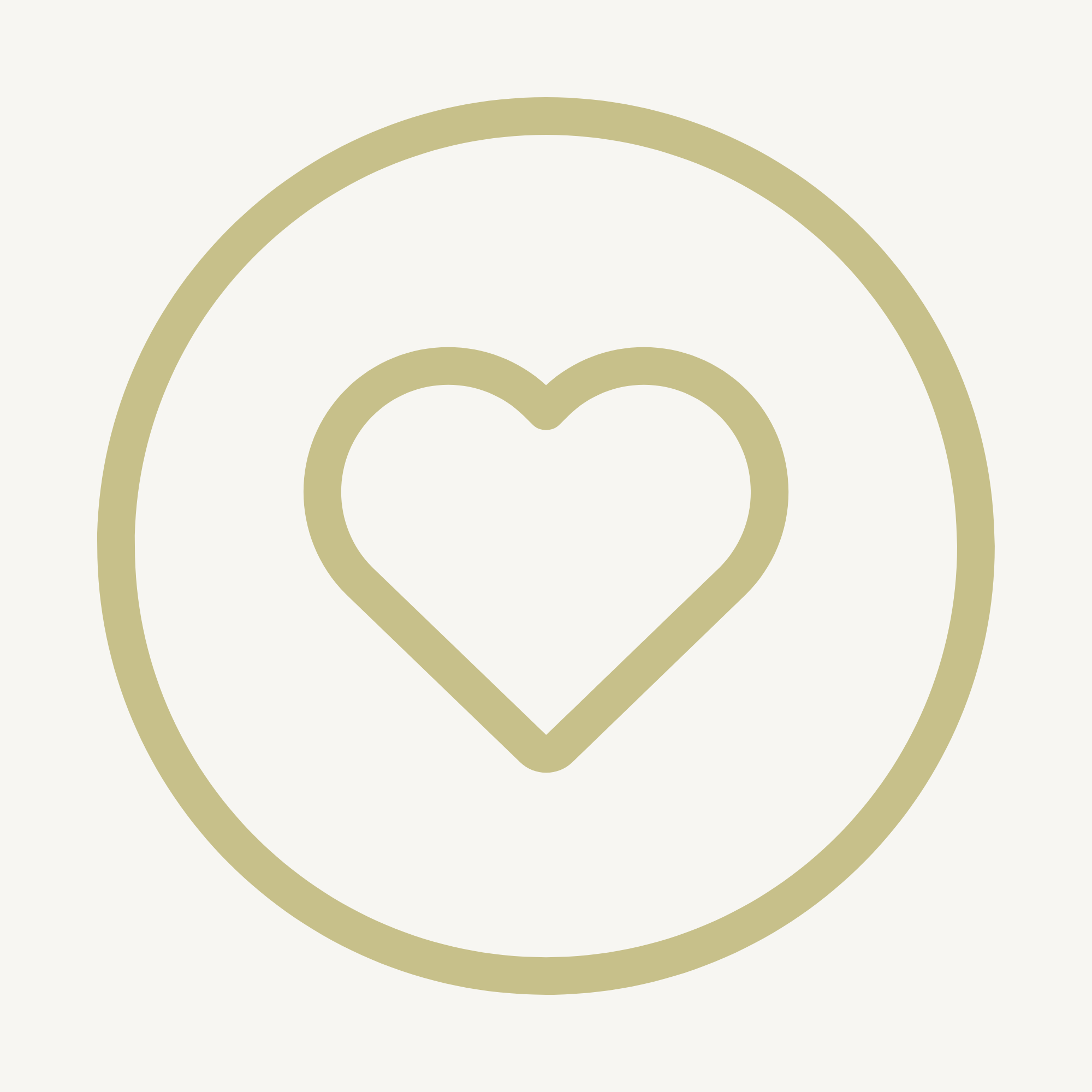 Heart icon representing honor and gratitude.
