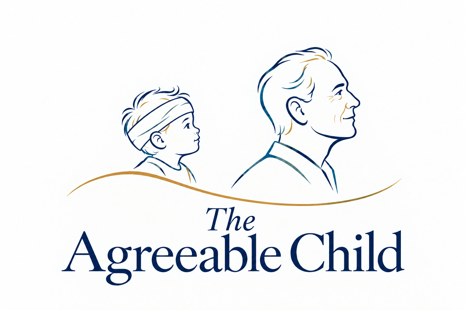 The Agreeable Child with Gauze Head Wrap