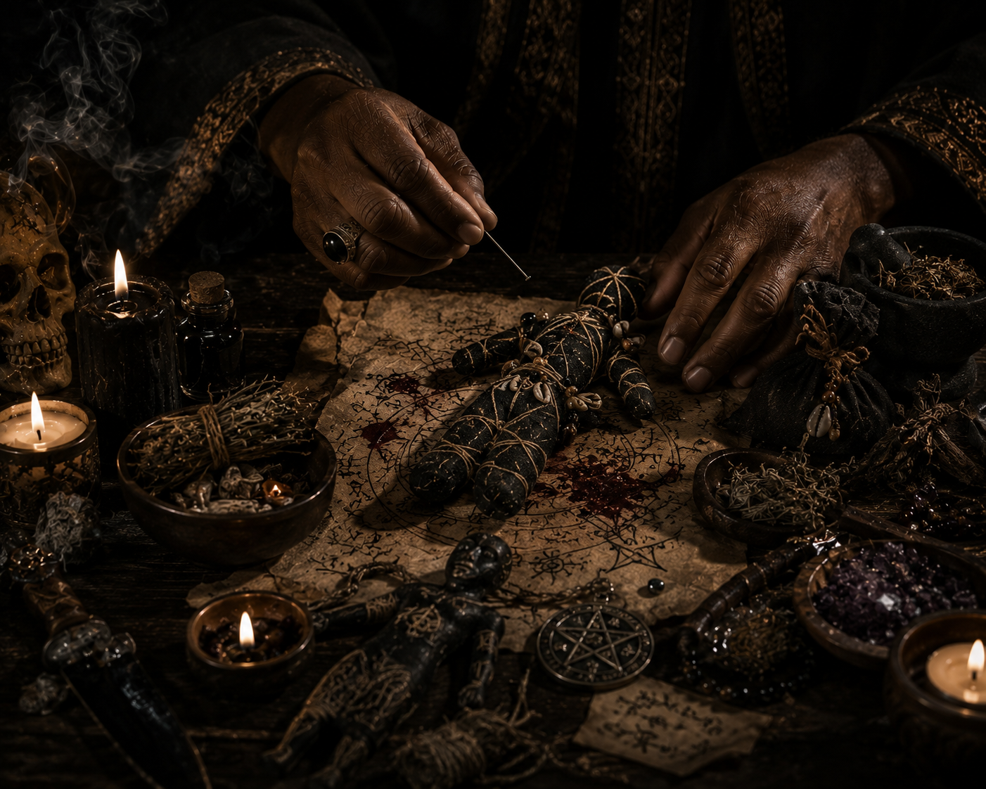 TRAVAUX SPIRITUELS ET ENVOÛTEMENT