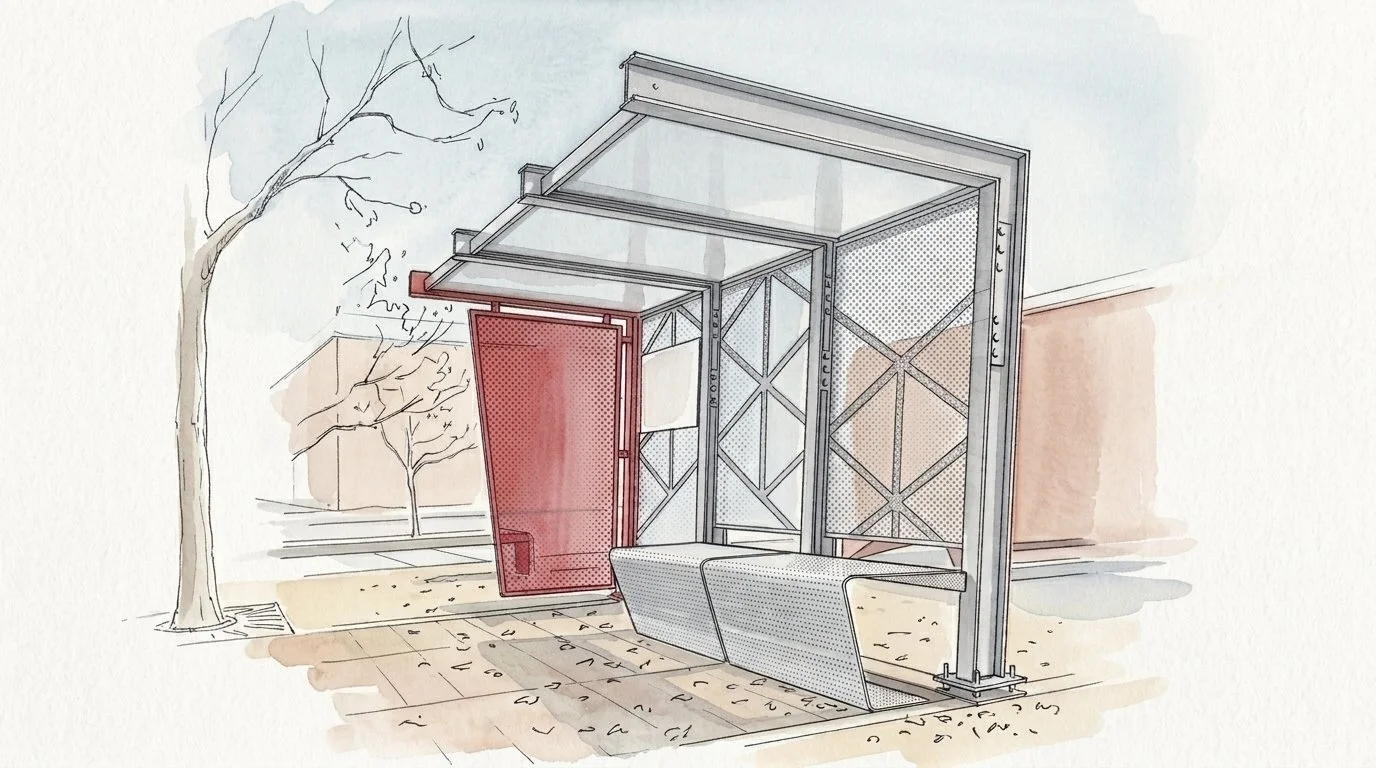 GoRaleigh Bus Shelter x Perkins+Will