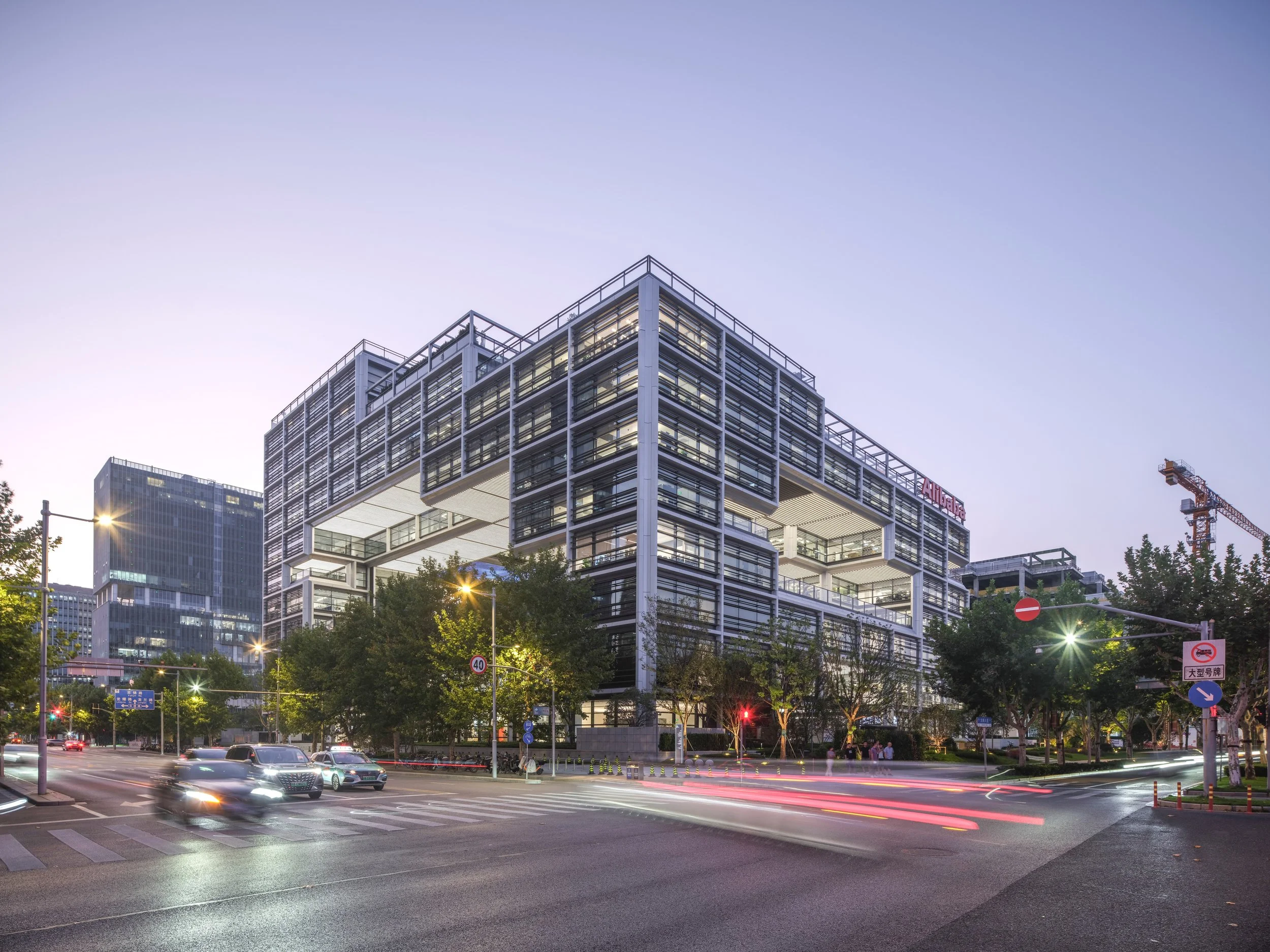 libaba Shanghai Campus, architectural design project in Shanghai, China.