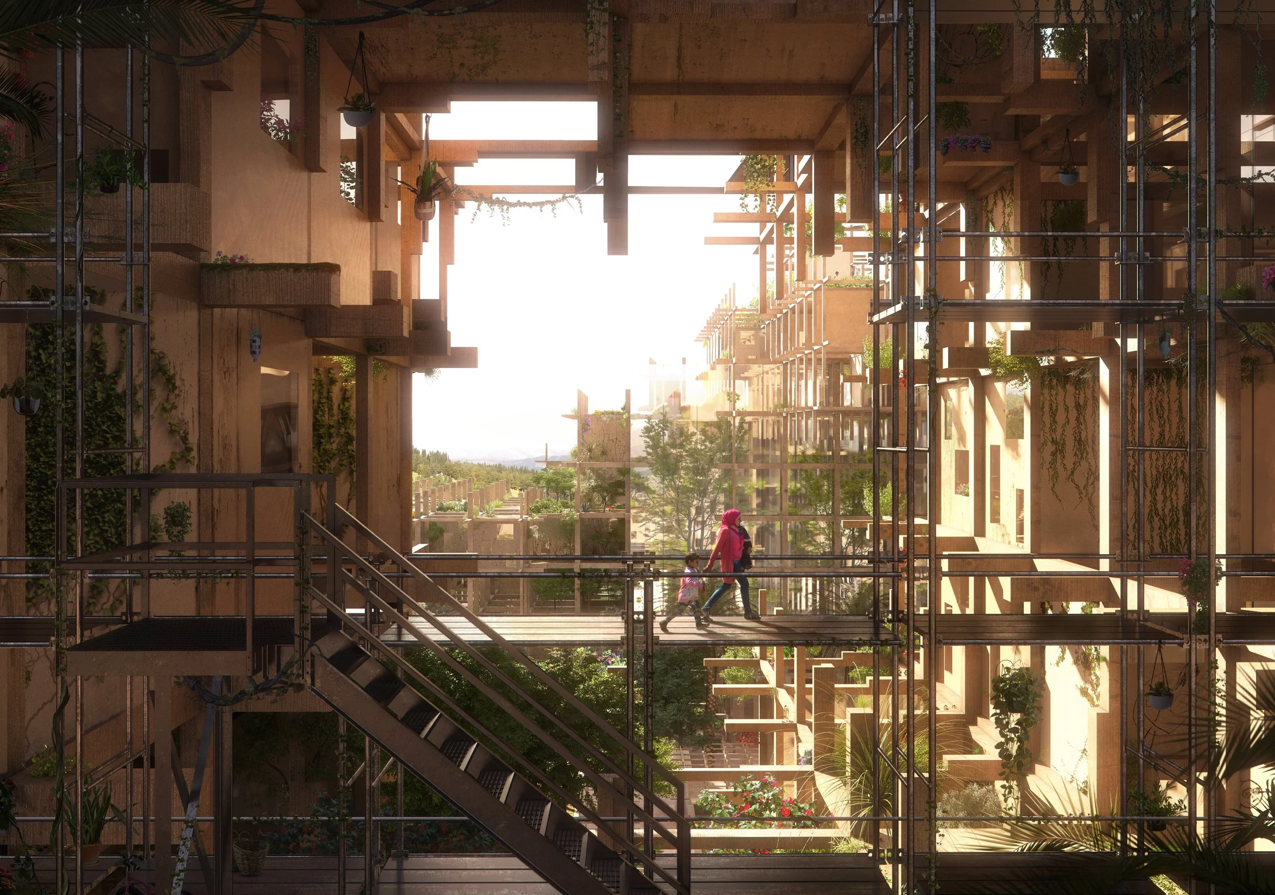 Syria Beyond Slums, architectural design project exploring urban regeneration and housing.