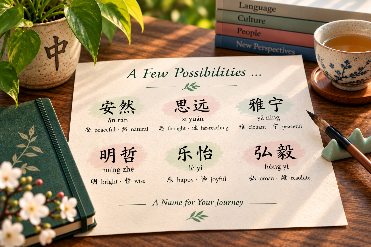 Choosing a Chinese Name