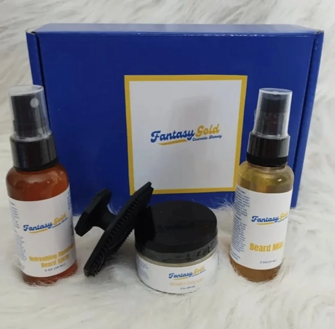 Gold Growth Beard Kit (Small Size)