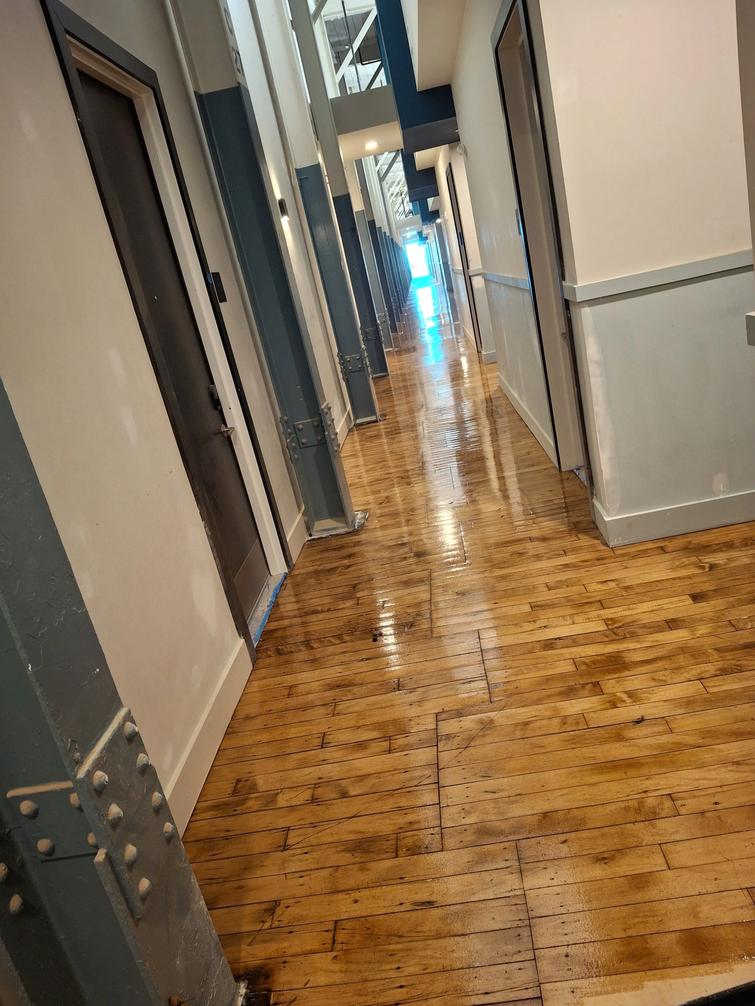 Professional flooring installation by Floyd's Flooring & Stairs featuring luxury vinyl plank (LVP), hardwood flooring, laminate flooring, engineered hardwood, stair refinishing, subfloor repair, and custom flooring services in Winston-Salem, NC