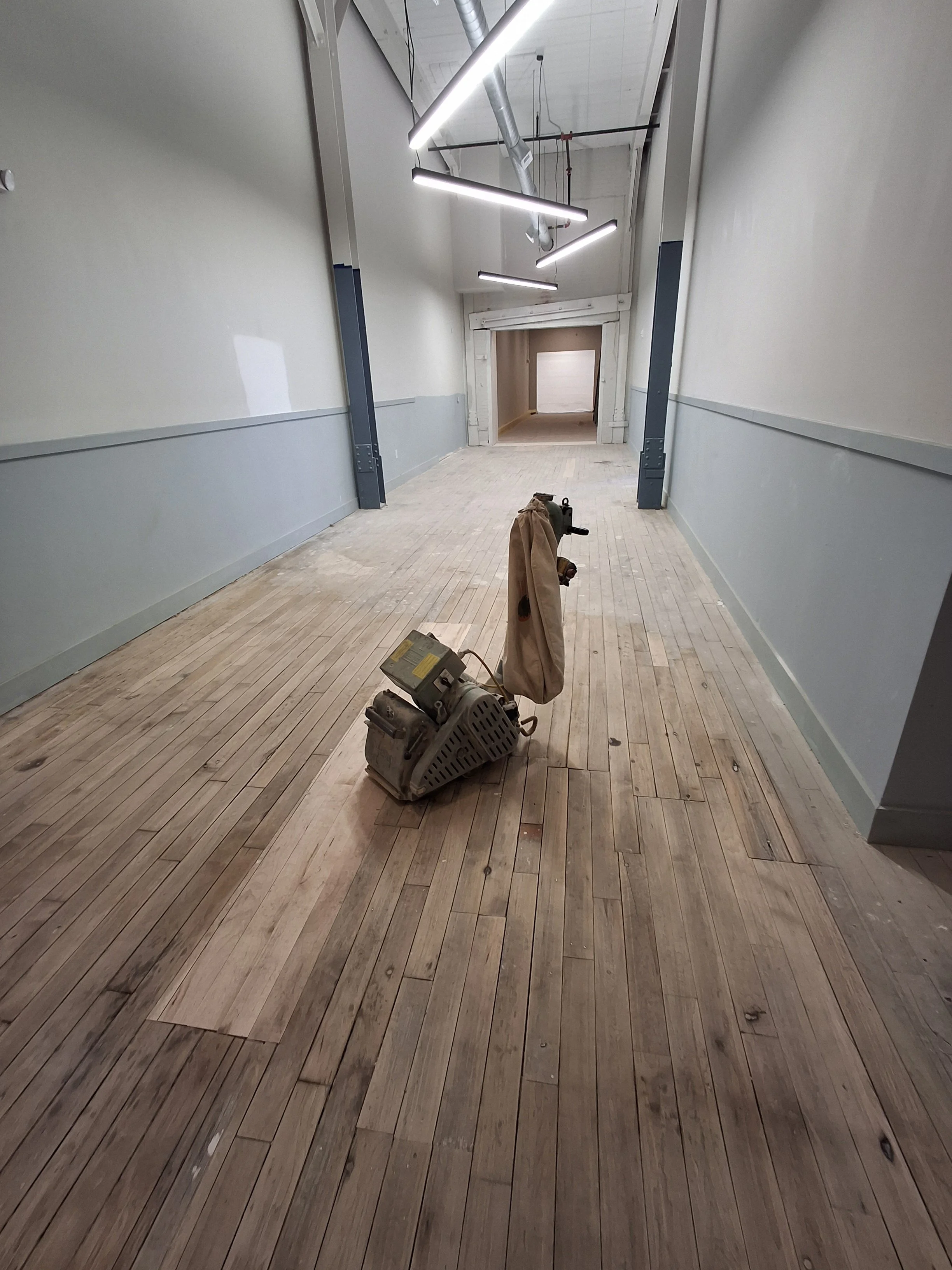 Professional flooring installation by Floyd's Flooring & Stairs featuring luxury vinyl plank (LVP), hardwood flooring, laminate flooring, engineered hardwood, stair refinishing, subfloor repair, and custom flooring services in Winston-Salem, NC