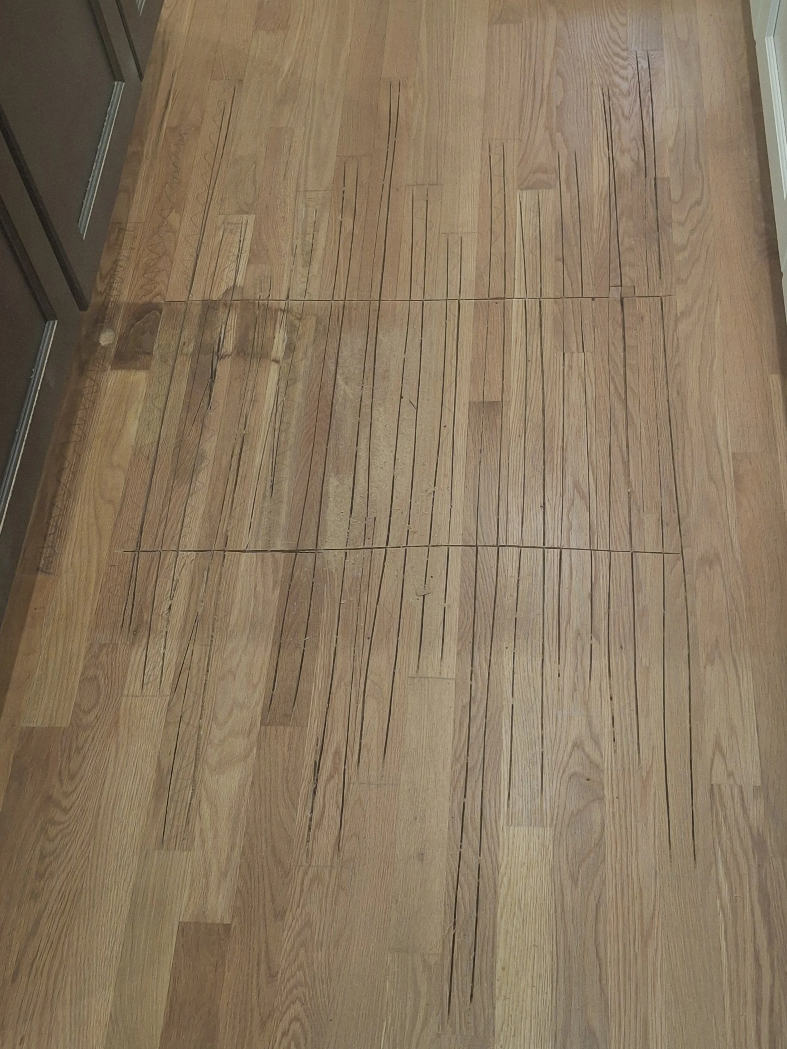 Residential flooring project completed by Floyd's Flooring & Stairs. Expert installation of hardwood flooring, luxury vinyl plank, engineered hardwood, stair renovations, floor repairs, and flooring remodels throughout the Piedmont and Triad, NC