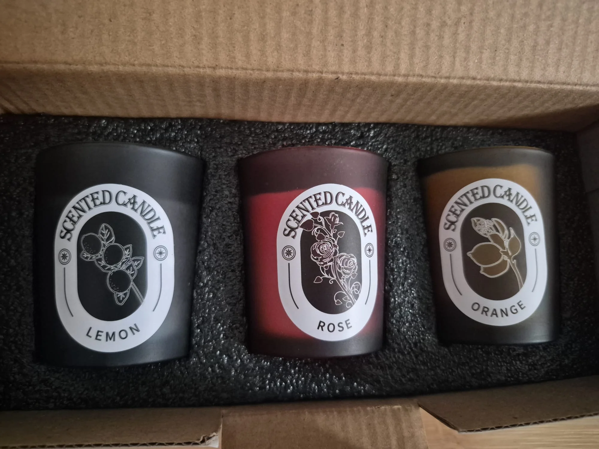 Trio de Bougies Parfumées Évasion