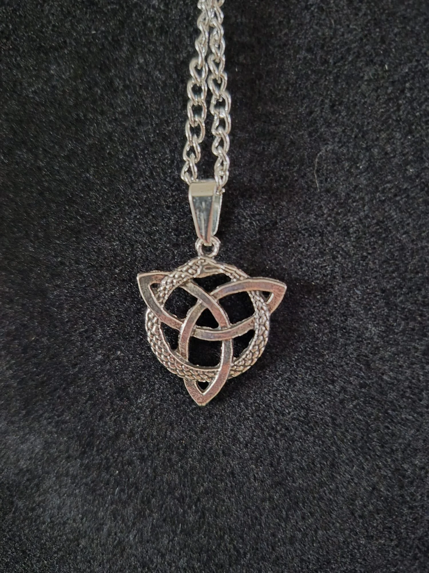 Collier Celtique en Argent Massif