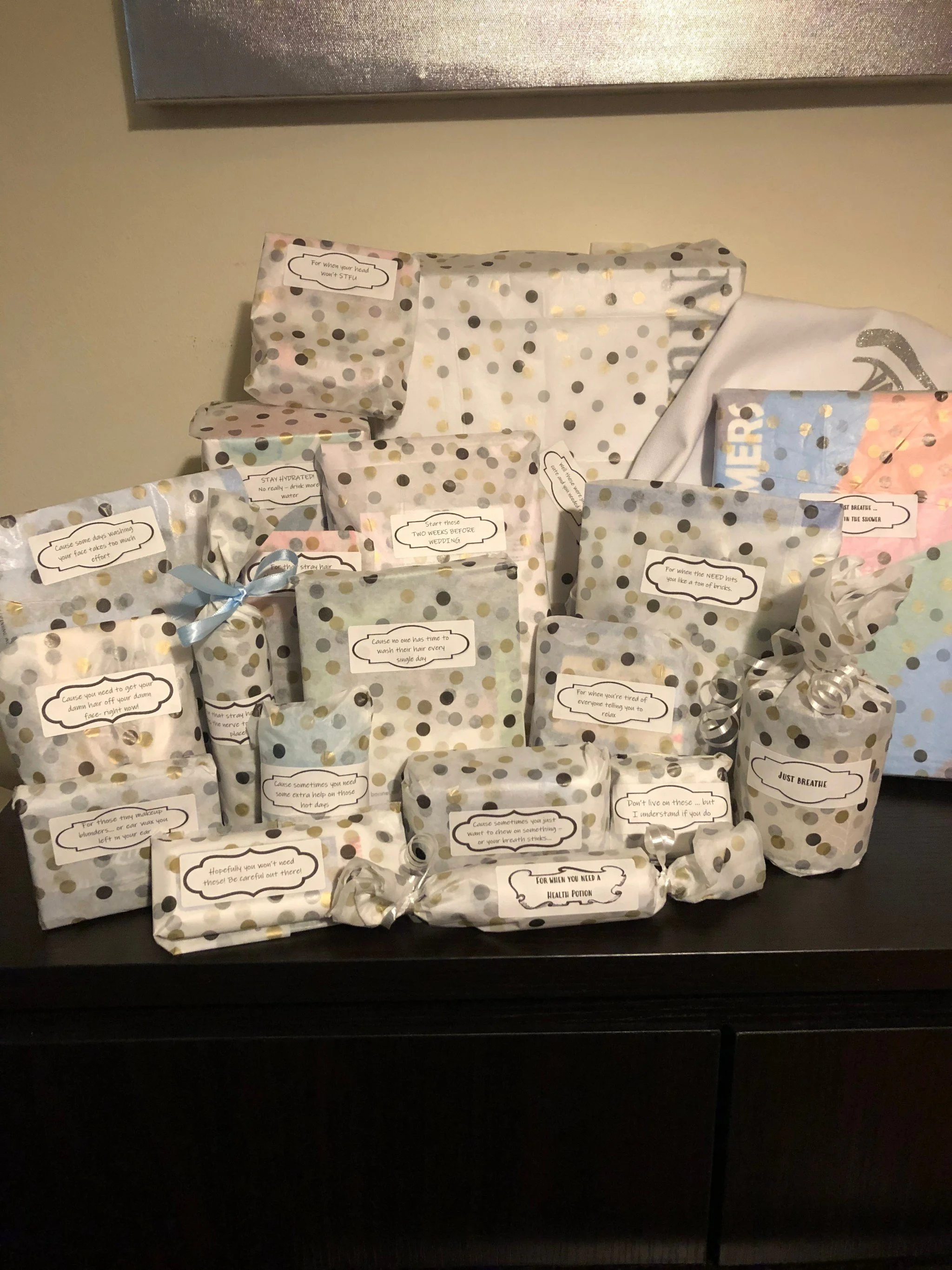 Custom Luxe Bridal Bundle with Custom Wrapping