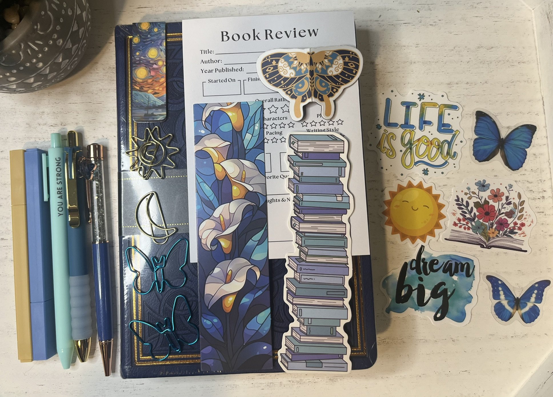 Bookish Bundle in Blue