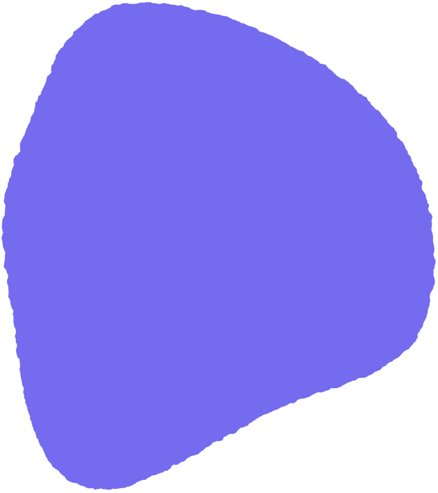 A close-up of a purple, rounded, irregularly shaped object on a black background.