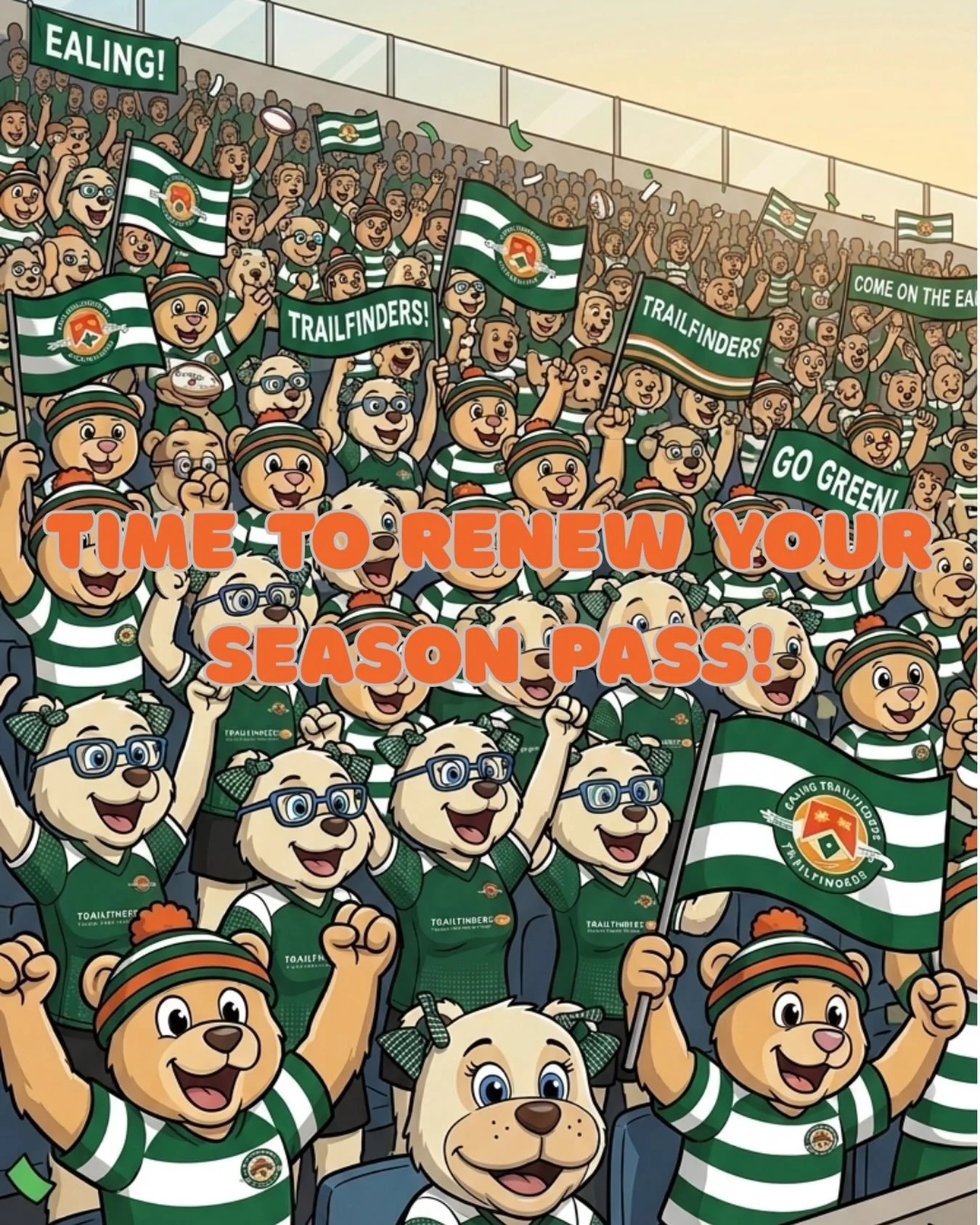 2026/27 season passes. NOW ON SALE!!
🏉 The exclusive window for existing season ticket holders to renew, will end 31st July.
🎟️ General sale begins 21st July.
Visit the club website for more info.
&bull;
#rugby #ealingrugby #champrugby #rugbyunion 