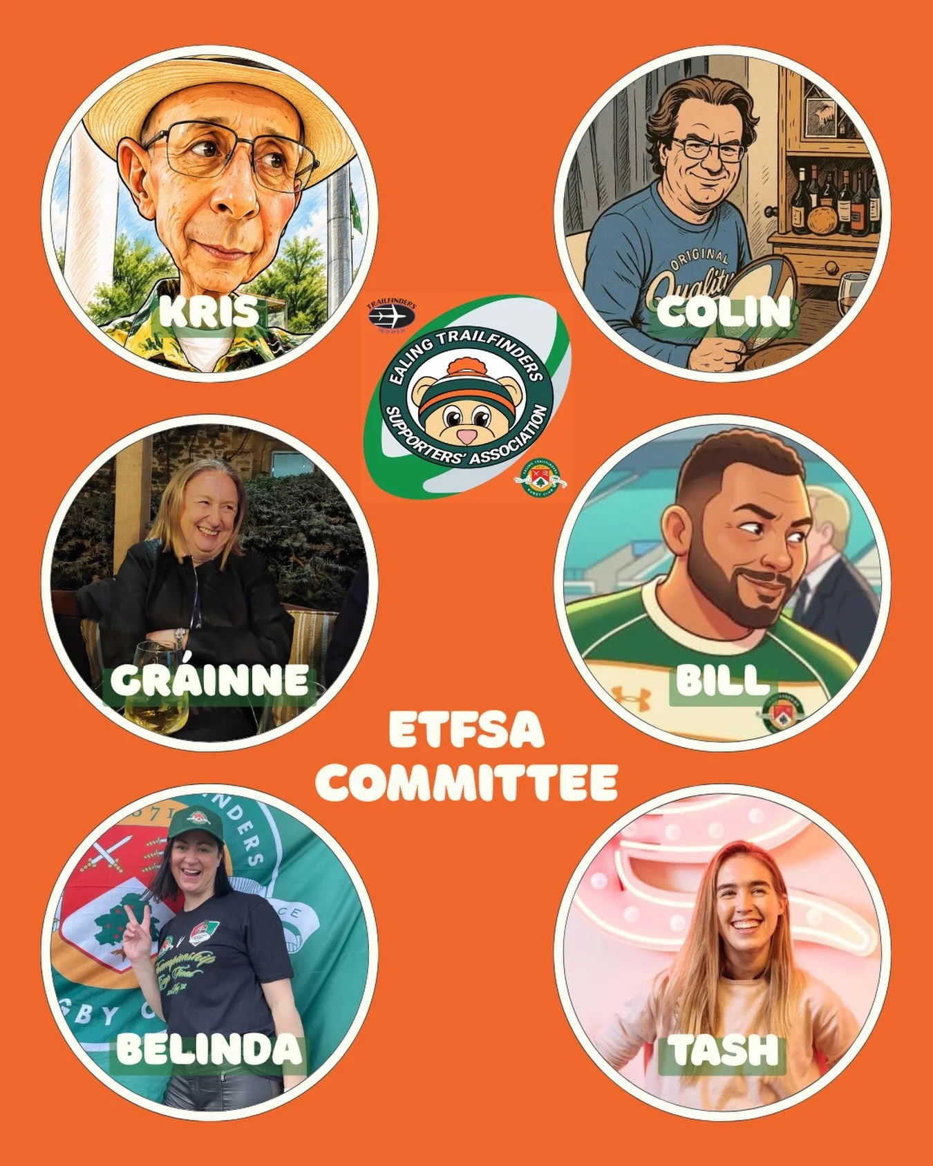 Meet the ETFSA Committee!