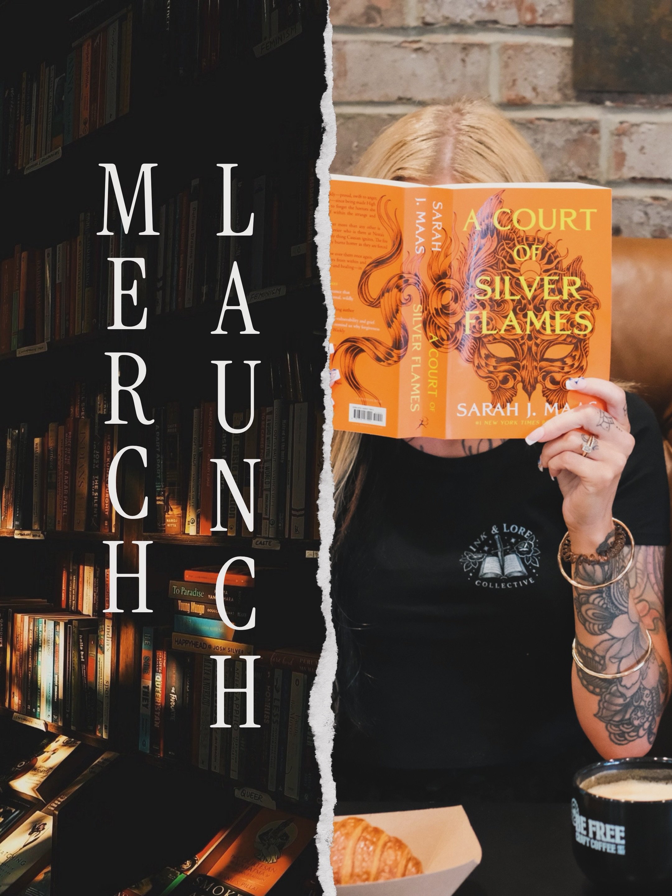 INK &amp; LORE IS LIVE. ⚔️📚✨

The website is officially open and our first merch drop is ready for you.

Bookish apparel. Reader accessories. A little dark, a little bold, and made for the stories that completely consume us.

This has been such a la
