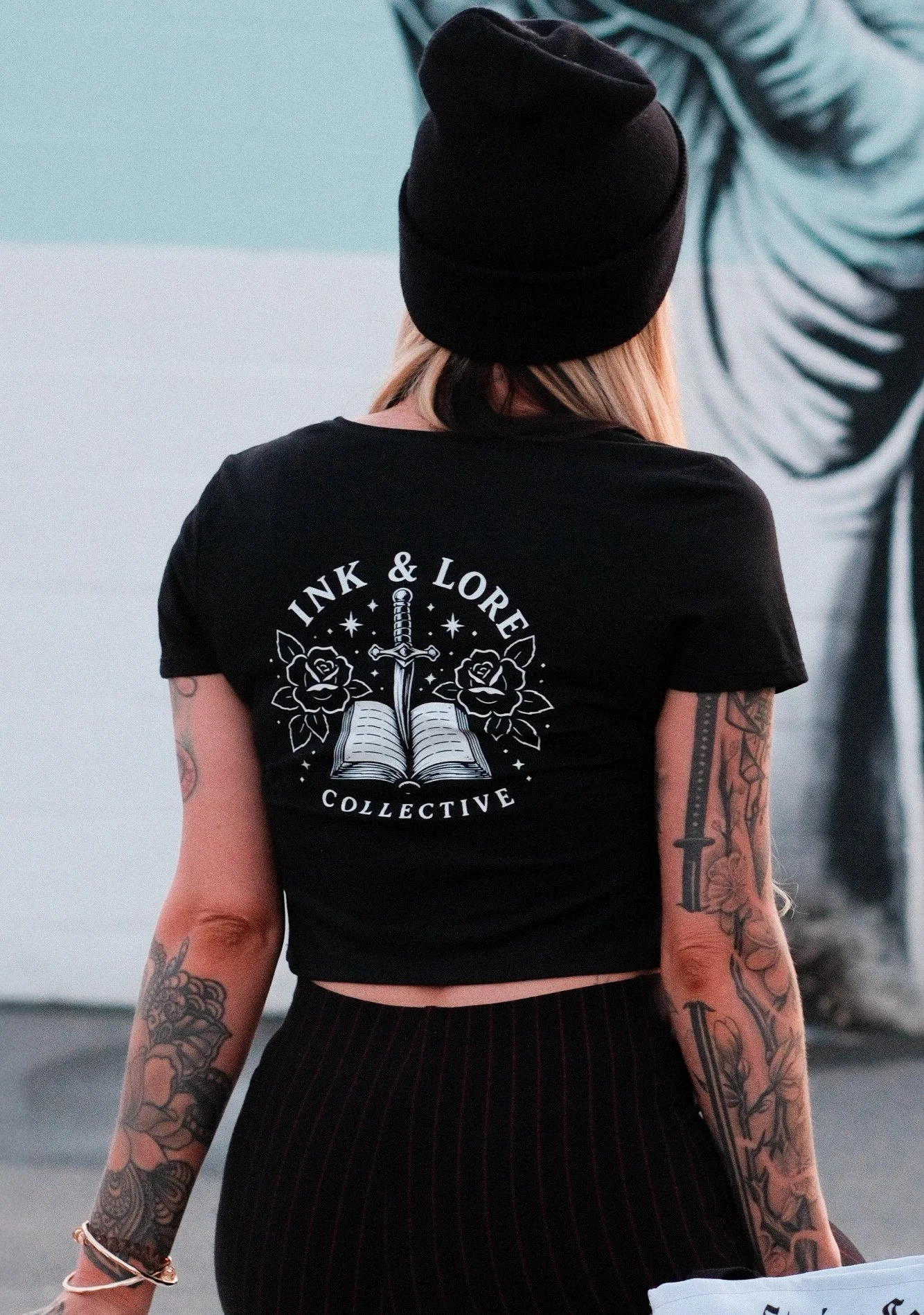 Ink & Lore Crop Tee