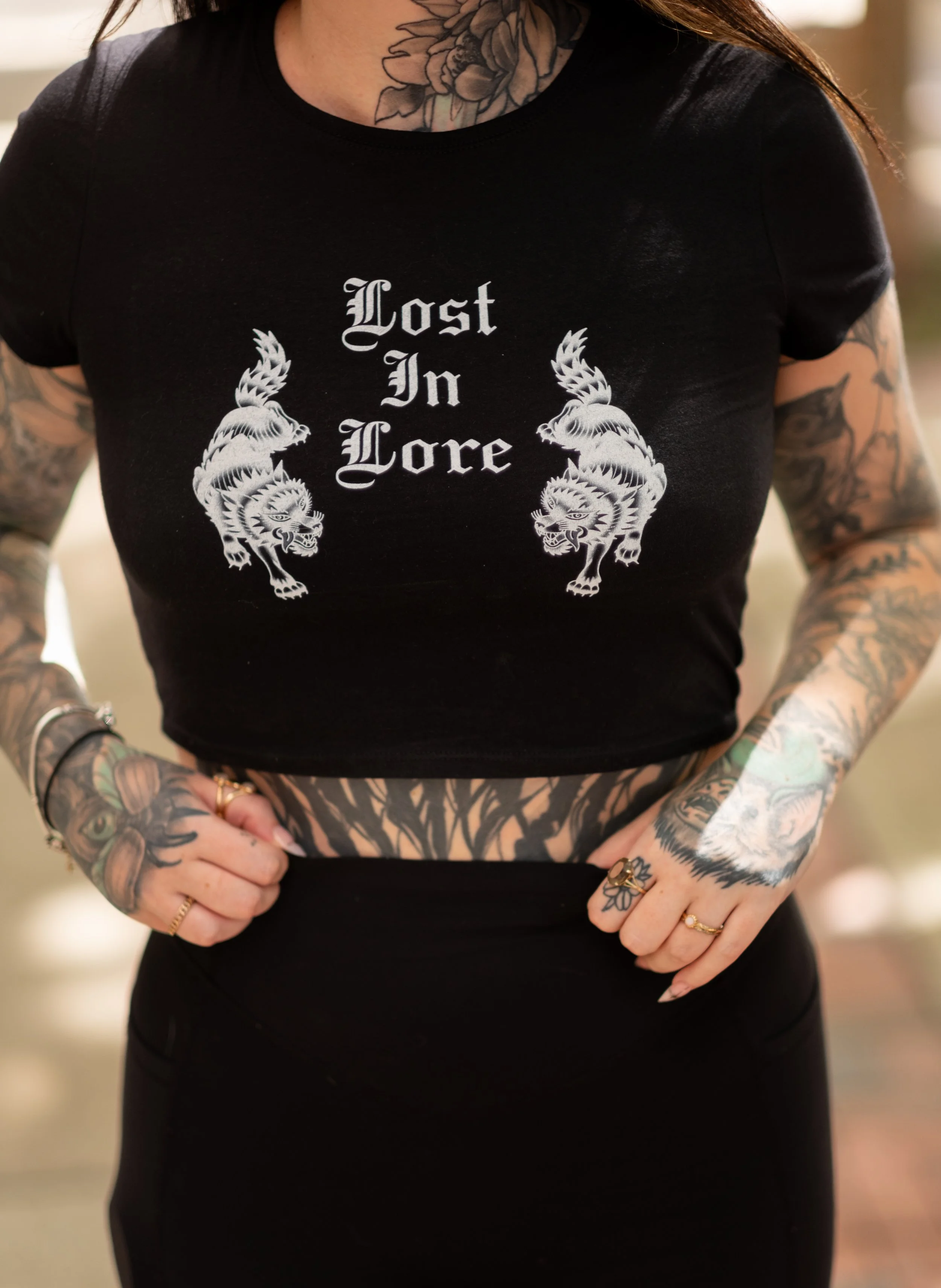 Lost In Lore Crop Tee