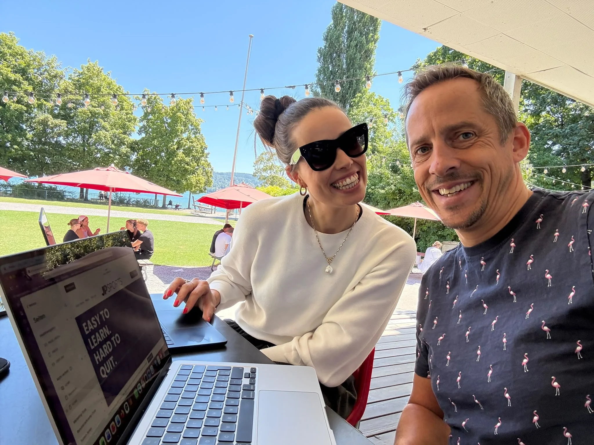 Webseite mit Hannah