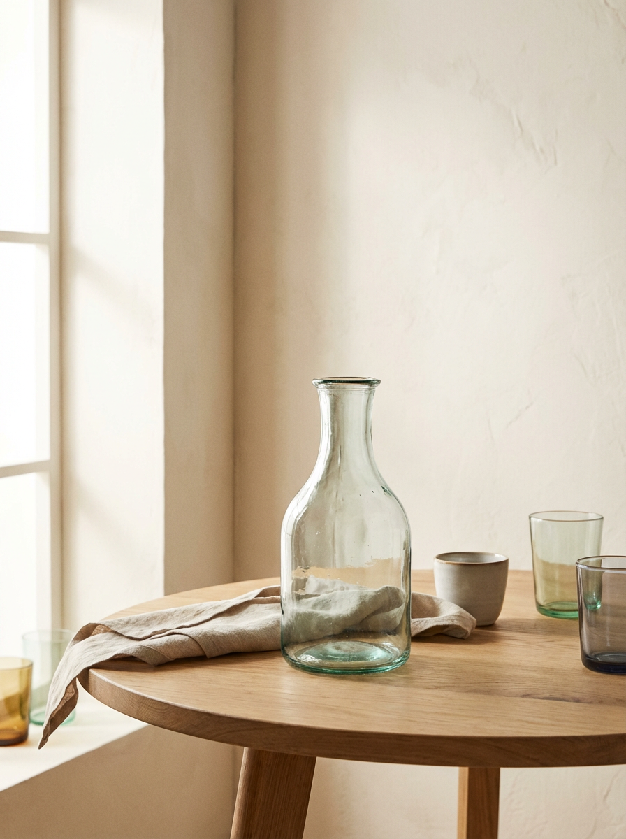 Recycled Glass Carafe