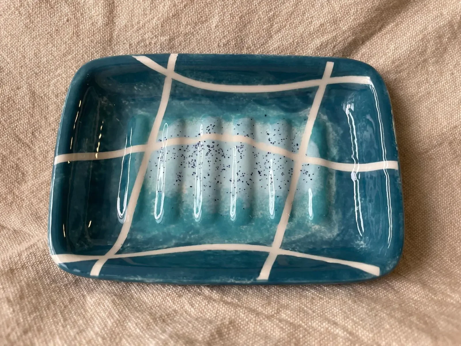 Porte savon bleu.webp