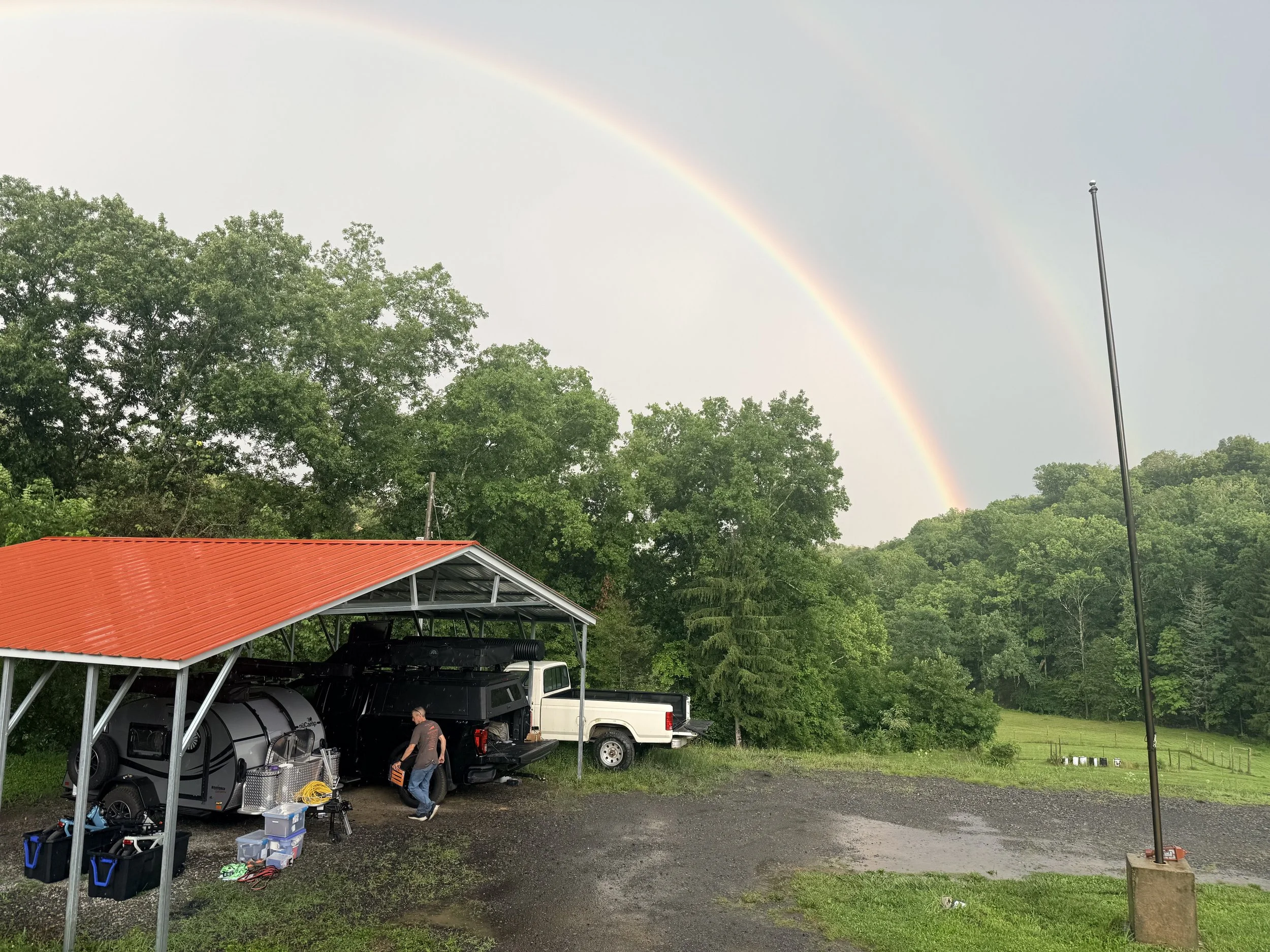 Sometimes the Adventure Starts in the Driveway