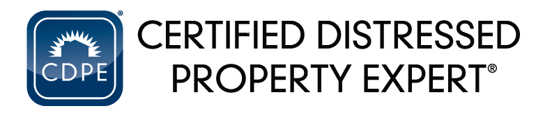 Certified Distressed Property Expert (CDPE) badge