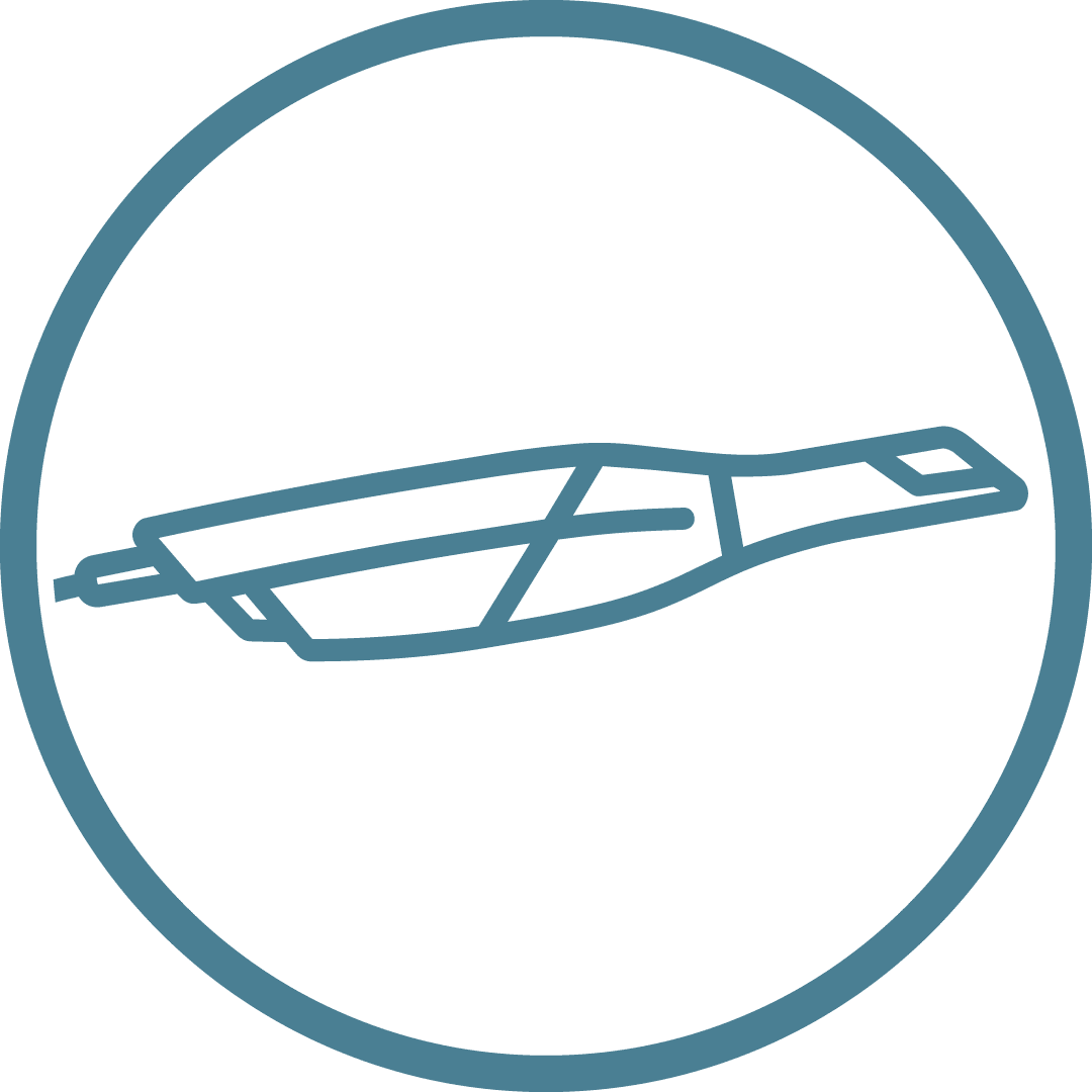 Symbol eines Intraoral Scanners verwedent von Kieferorthopäden für die digitale Bestandesaufnahme