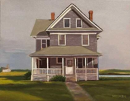 Katherine Milliken, Louisa Edwards Osborn House · Oil on canvas, 11 × 14 in. · $800
