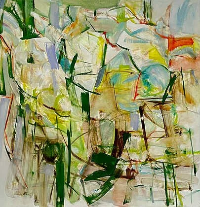 Rob Calvert, Cutting the Ground · Oil on canvas, 25.75 × 24.5 in. · $2,800