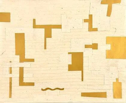 Janice Stanton, Paper Carvings VI · Metallic and textured handmade paper on mat board, 16 × 20 in. · $2,800