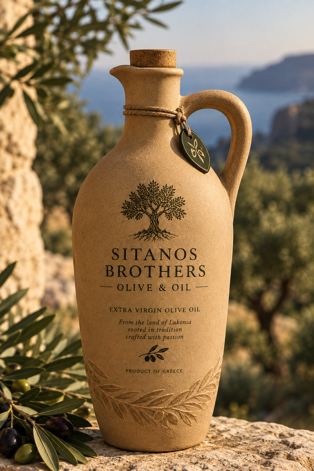 Sitanos Bespoke Clay Bottle
