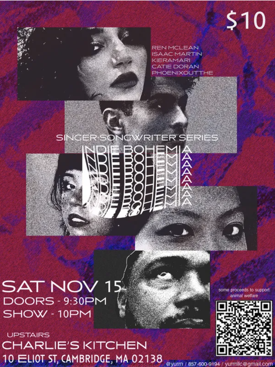 Indie Bohemia: Singer Songwriter Series