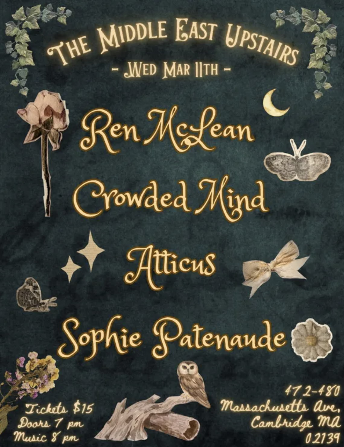 Ren McLean at the Middle East