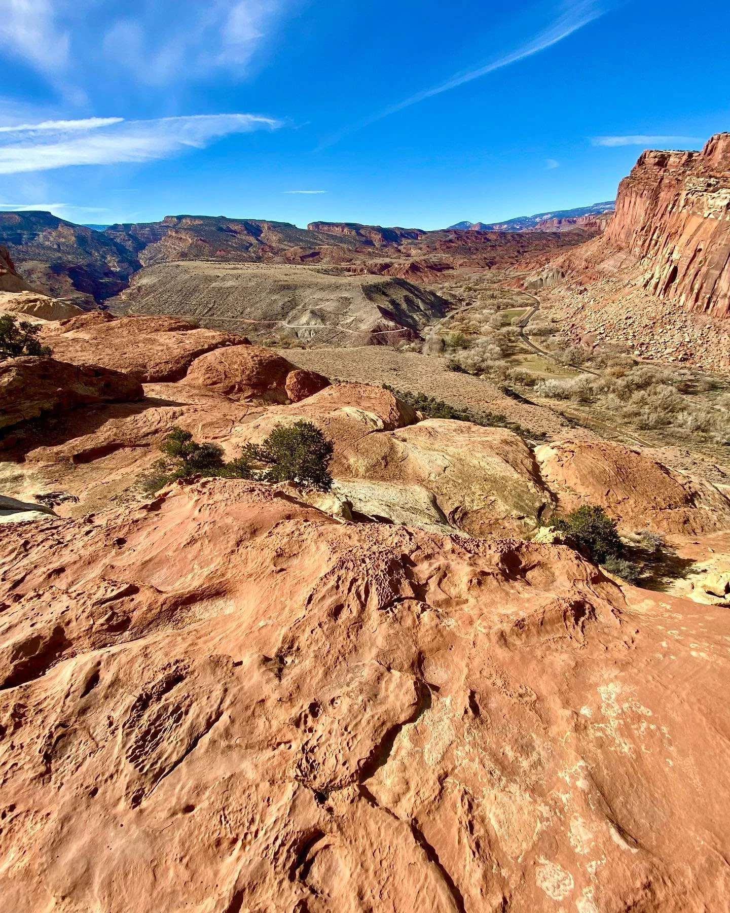 Cohan Canyon. Capitol Reef National Park.