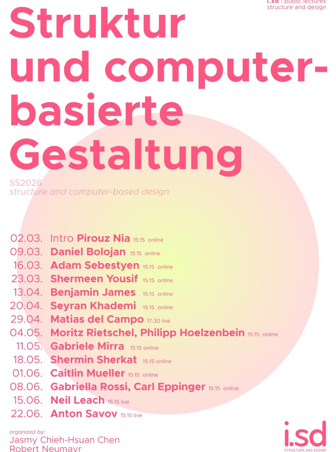 Honored to be part of something truly groundbreaking at the intersection of AI and Architecture. 
The lecture series at @uniinnsbruck &mdash; "Machine Learning &amp; AI in Architecture" &mdash; is one of the most significant lecture series 
