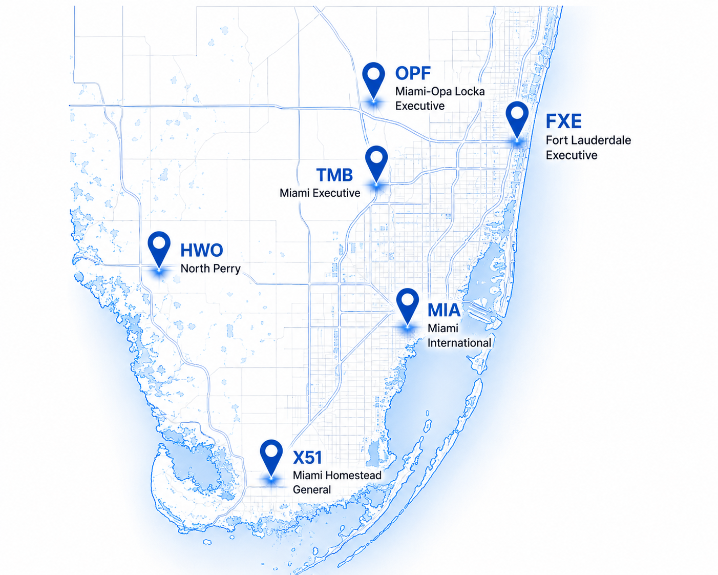 Miami-Opa Locka Executive Airport disinfectant aircraft detailing services