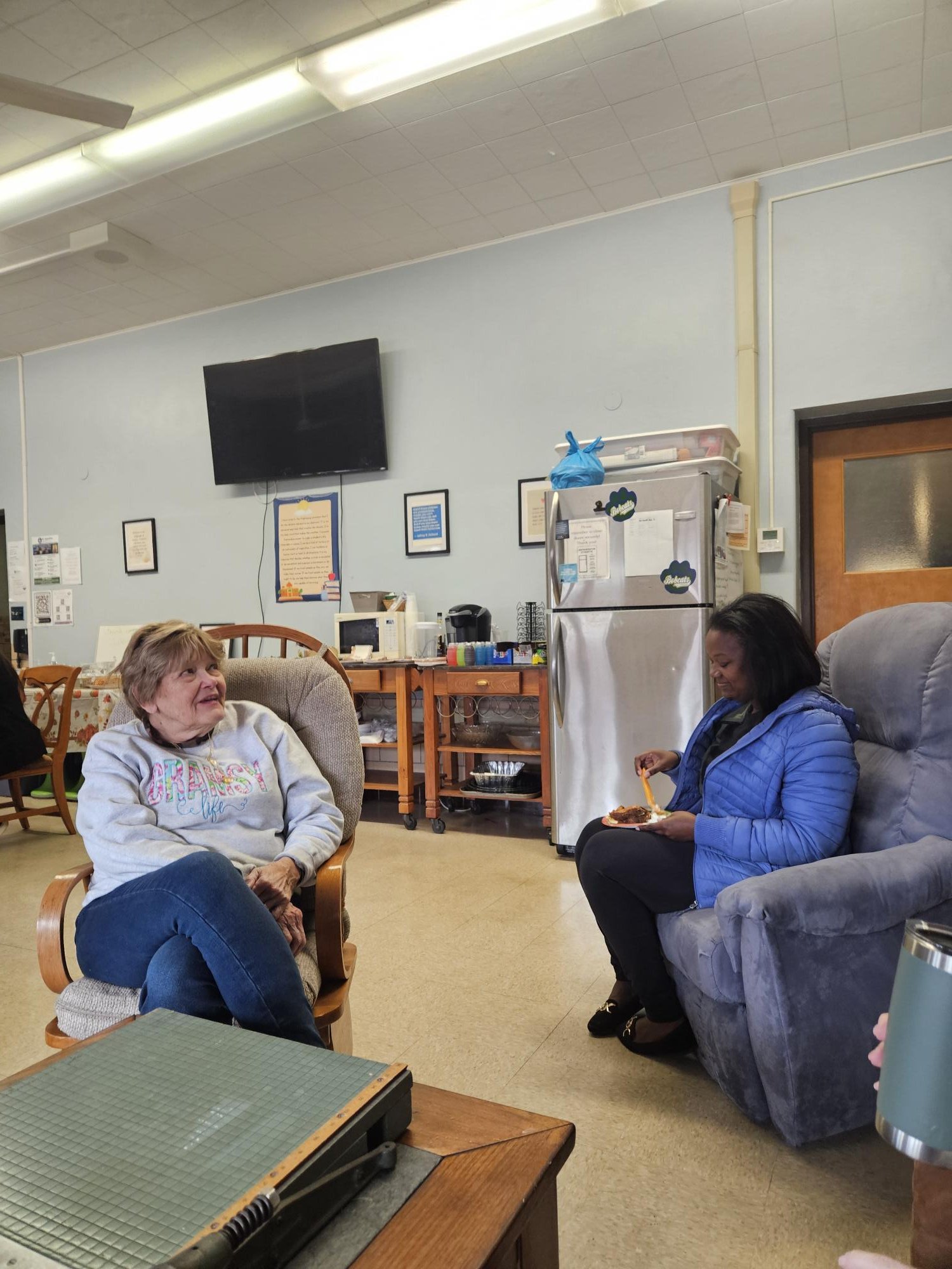 CCSA members provide lunch for the dedicated teachers of St. Augustine School