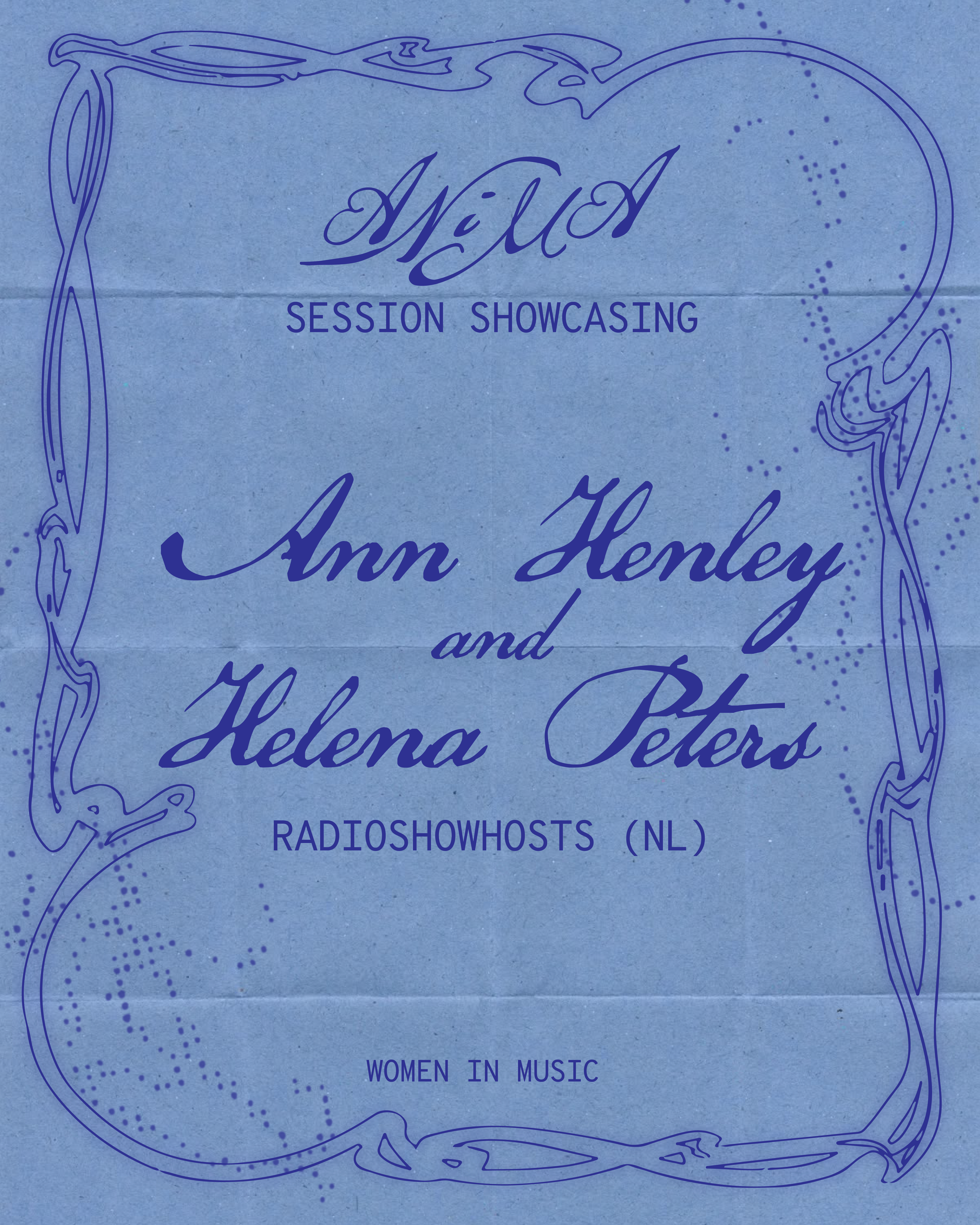 vol I: Radioshow hosts Ann &amp; Helena