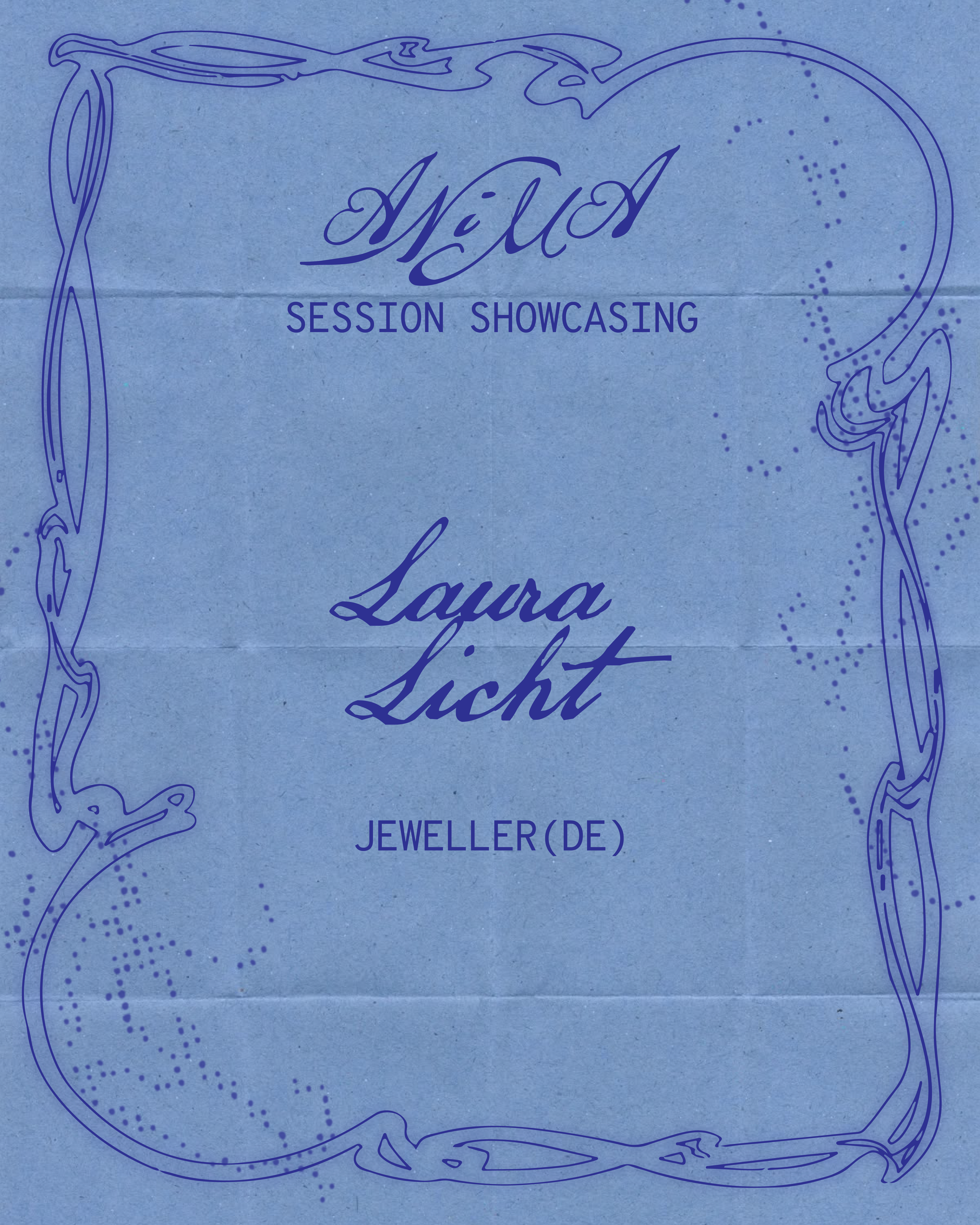 VOL VIII: JEWELLER LAURA LICHT