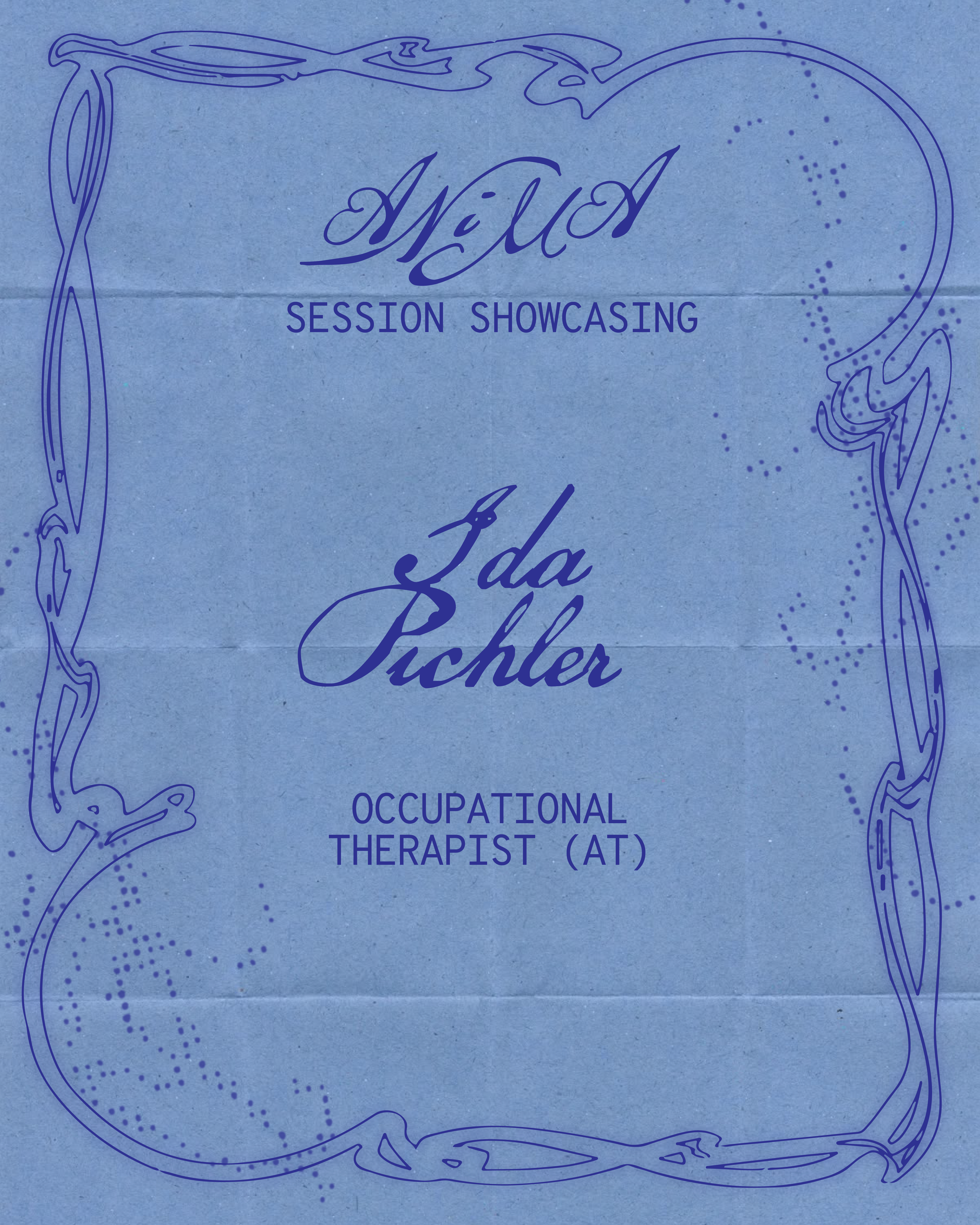vol x: occupational therapist ida 