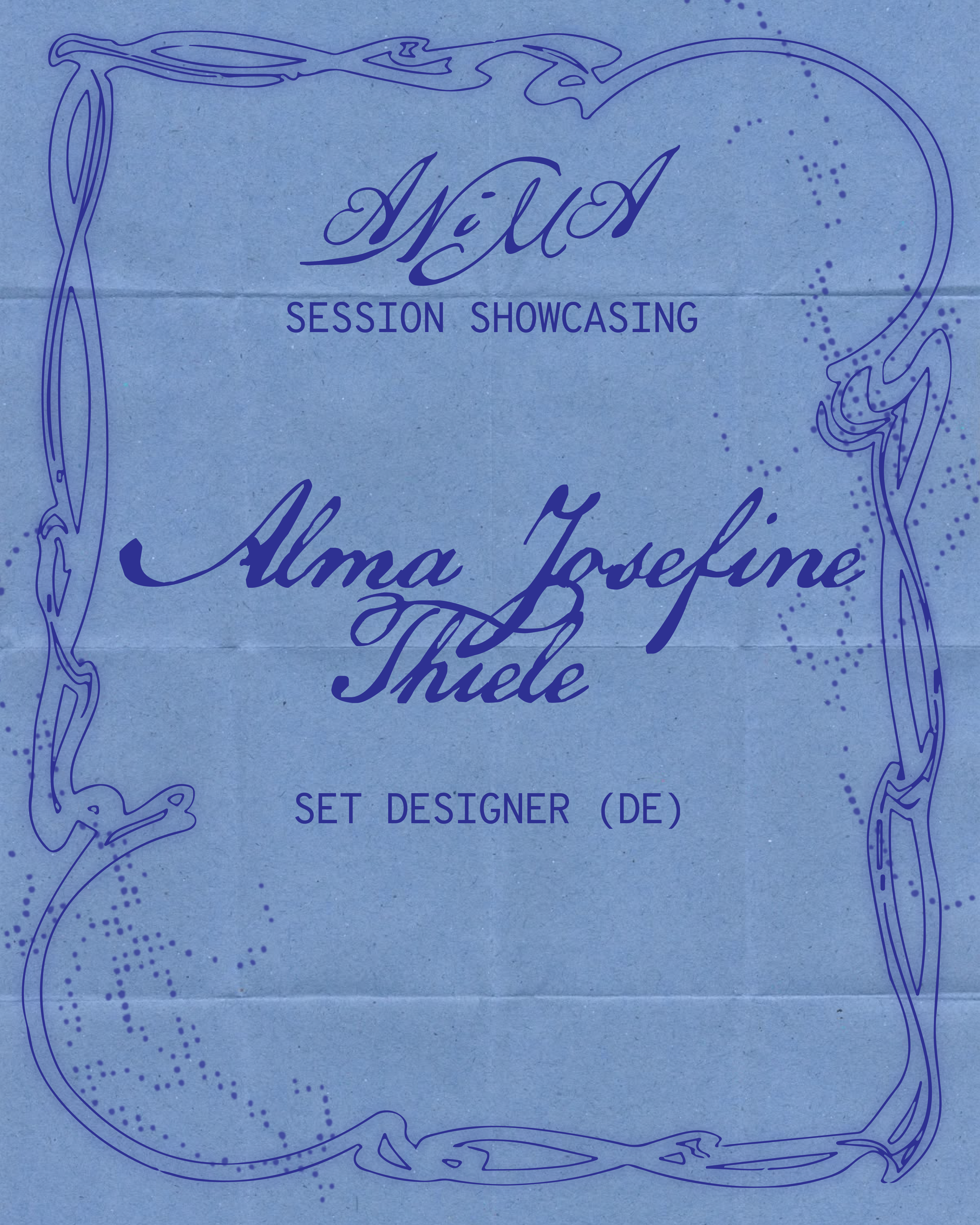 vol xI: set designer alma 