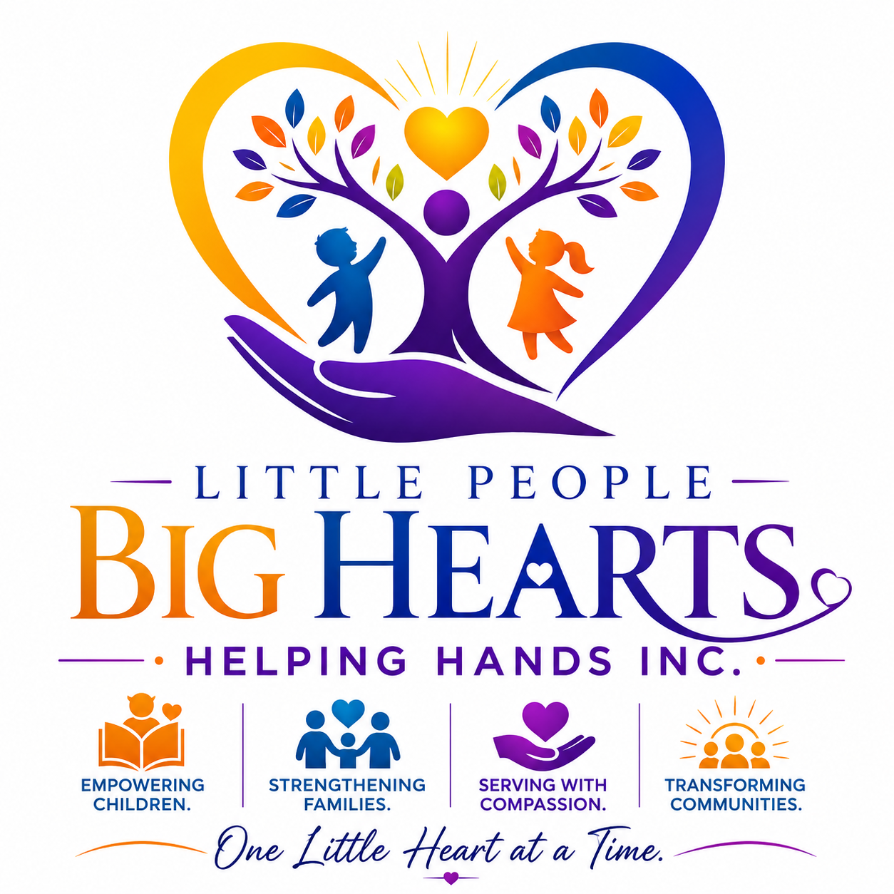 Little People Big Heart's Helping Hands Inc.