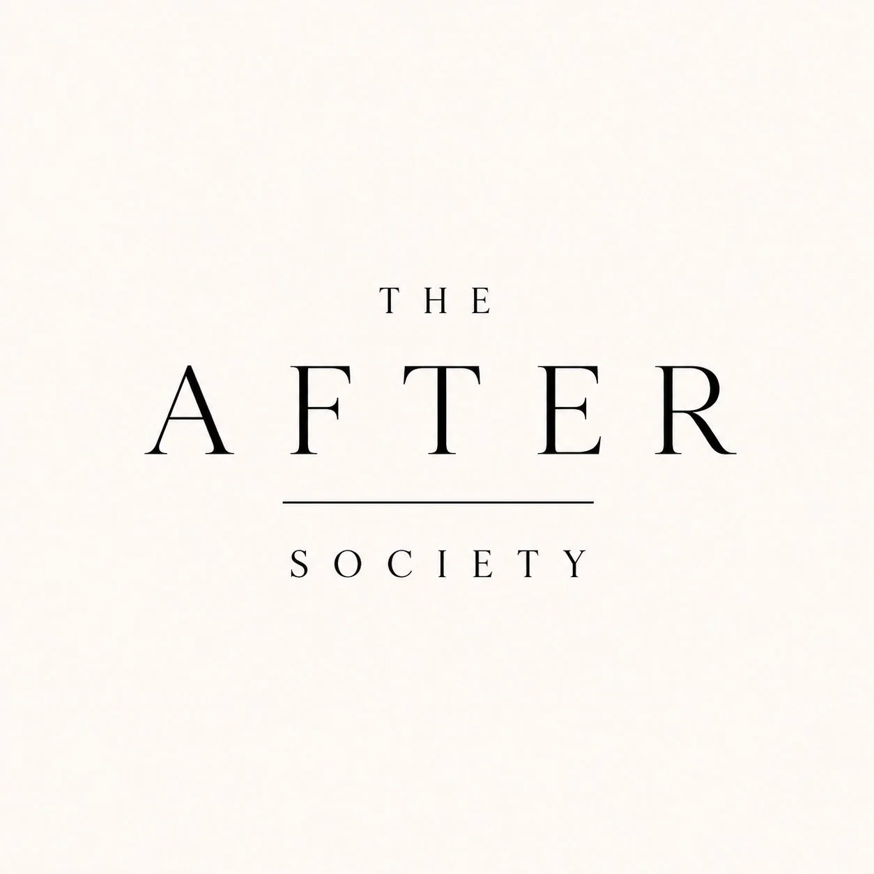 Minimalist Logo of The After Society