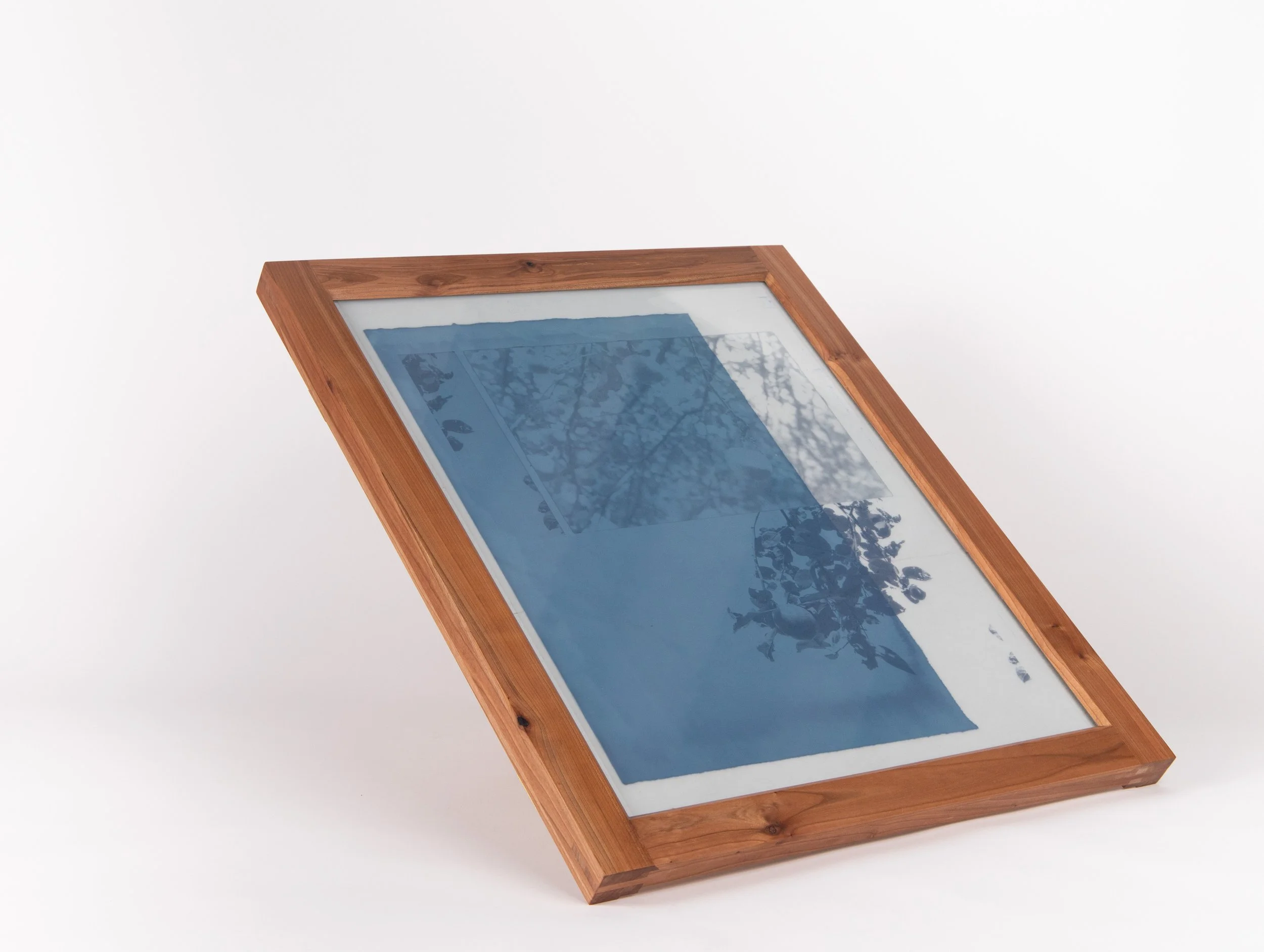 this photograph is an indexical mark indicating that light exists (contact printing frame)
