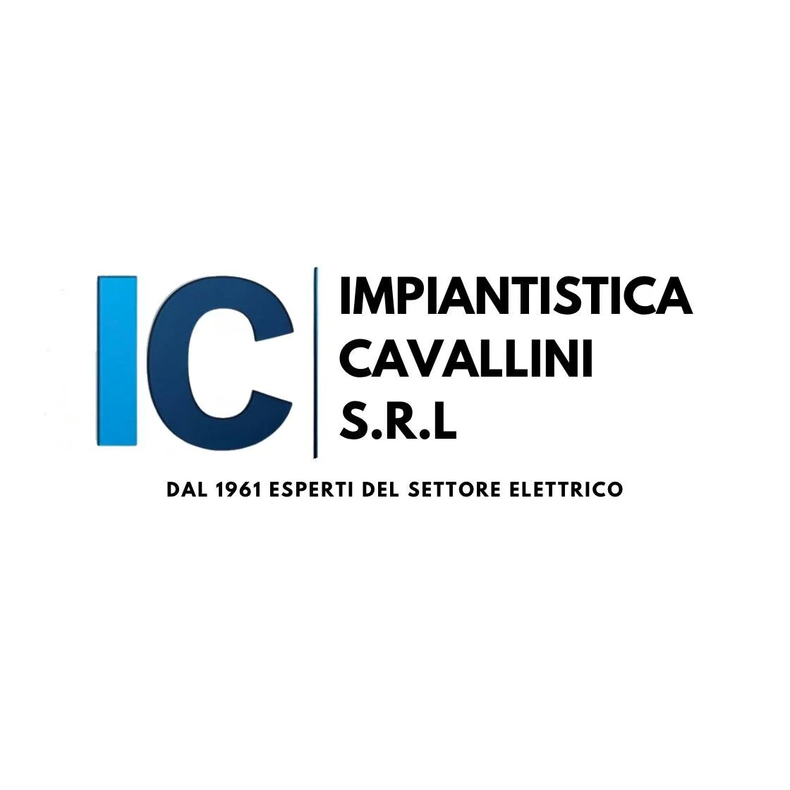 Logo con testo 'IC IMPANTISTICA CAVALLINI S.R.L DAL 1961 ESPERTI DEL SETTORE ELETTRICO'.