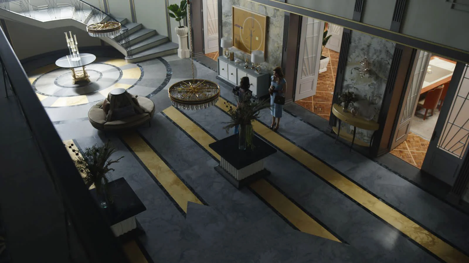 Film Set Design, Planning, and  Set Construction. El Conde, Telemundo.