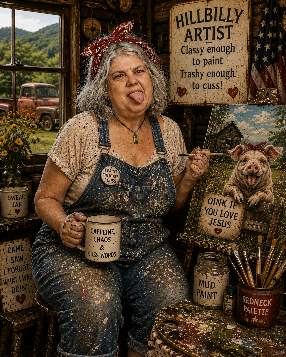 The Hillbilly Artist Class w/Kerri Mains