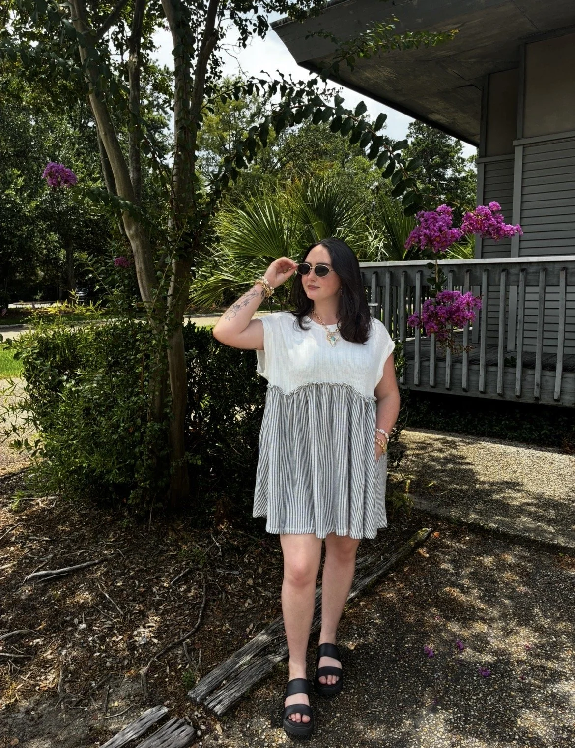 Golden Hour Babydoll Dress